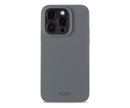 Etui do telefonów Holdit Silicone Case iPhone 14 Pro Space Gray 15772